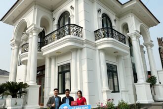 XÂY NHÀ TRỌN GÓI TẠI SÔNG LÔ – VĨNH PHÚC