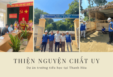 Thiện Nguyện Chất Uy – Góp Phần Xây Nên Ngôi Trường Tiểu Học Tại Quan Hóa – Thanh Hóa
