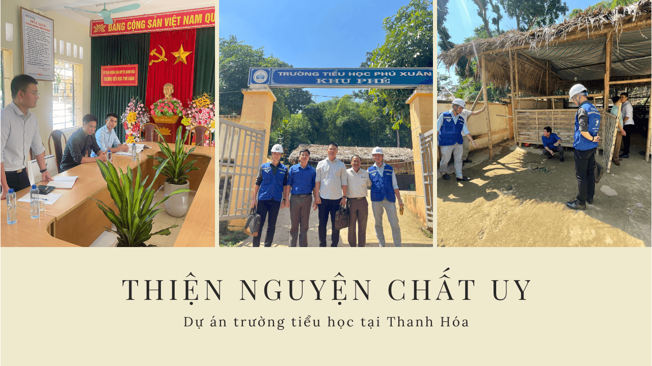 Thiện Nguyện Chất Uy – Góp Phần Xây Nên Ngôi Trường Tiểu Học Tại Quan Hóa – Thanh Hóa