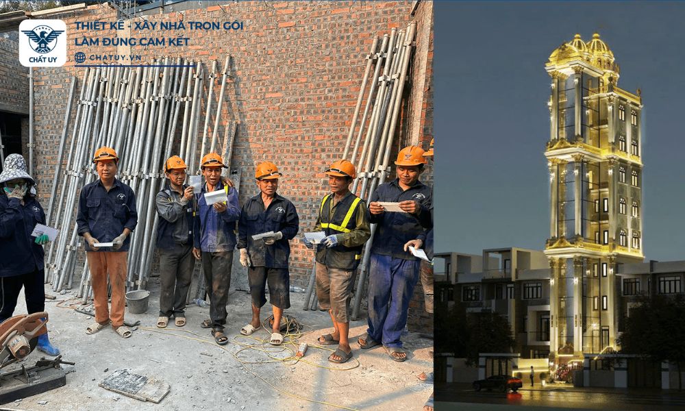 Thi công nhà nghỉ tại Vĩnh Phúc