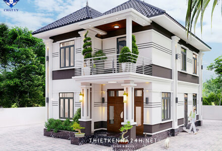 TOP 10 MẪU NHÀ 2 TẦNG MÁI NHẬT ĐẸP KIẾN TRÚC HIỆN ĐẠI NĂM 2022