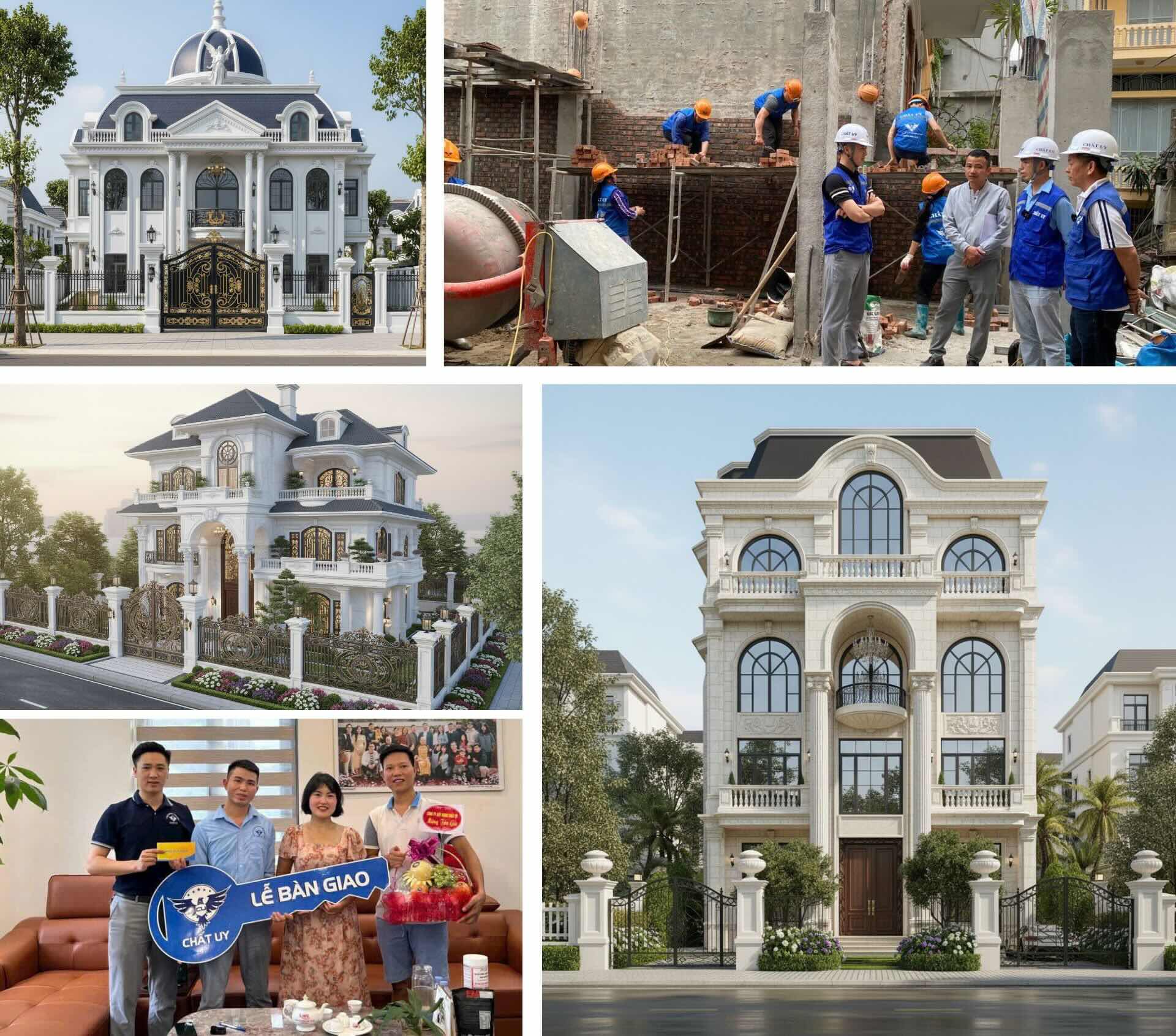 dự án thi công biệt thự